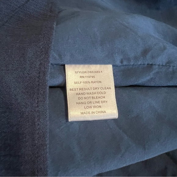 Lost + Wander Boho Floral Embroidered Swim Tunic Dress Médium - Picture 11 of 12